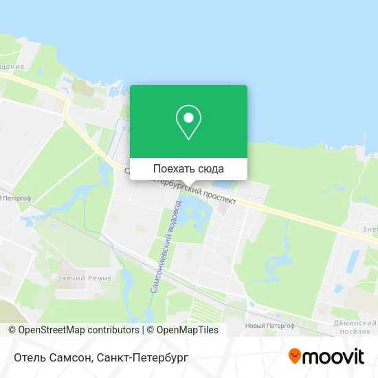 Карта Отель Самсон