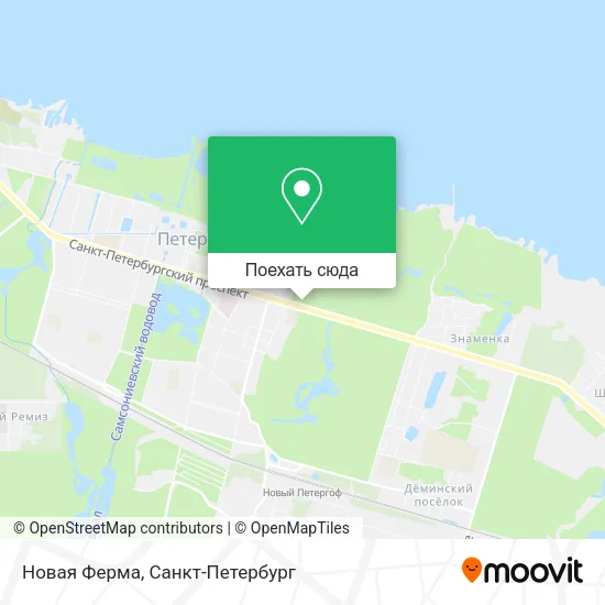 Карта Новая Ферма