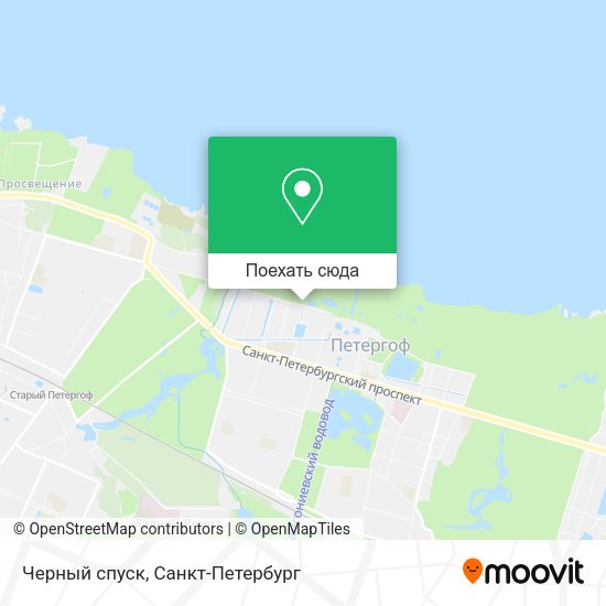 Карта Черный спуск