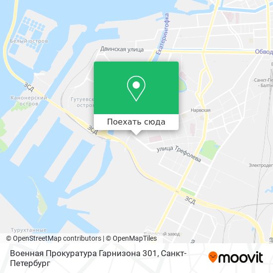 Карта Военная Прокуратура Гарнизона 301