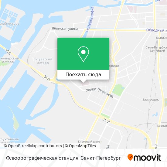 Карта Флюорографическая станция