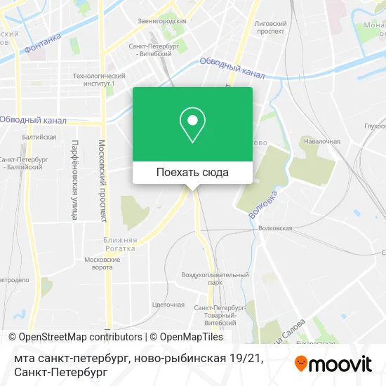 Карта мта санкт-петербург, ново-рыбинская 19 / 21