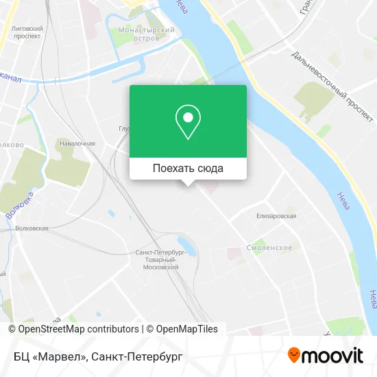 Карта БЦ «Марвел»