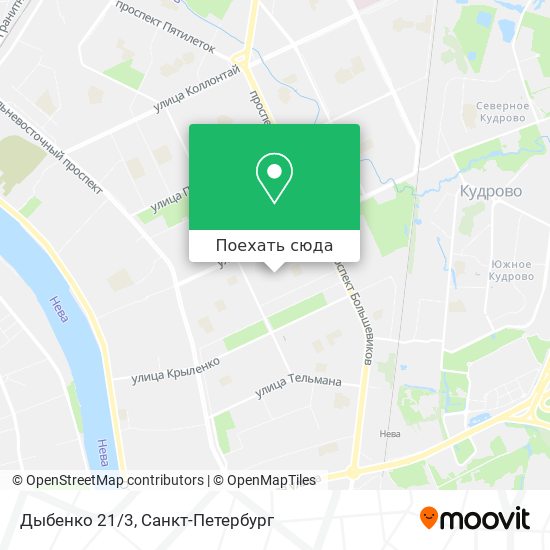 Карта Дыбенко 21/3