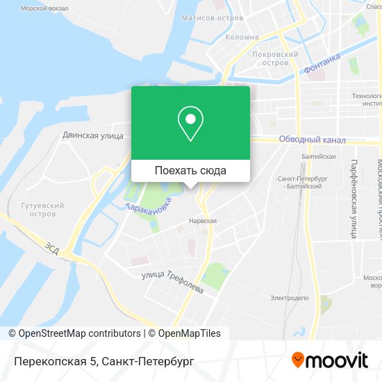 Карта Перекопская 5