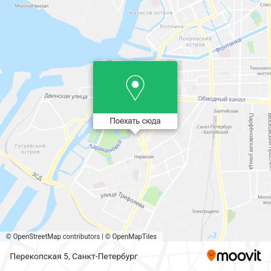 Карта Перекопская 5