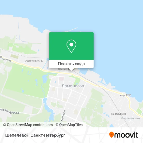 Карта Шепелево🏊