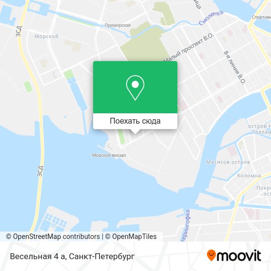 Карта Весельная 4 а