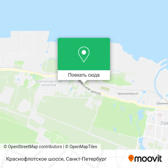 Карта Краснофлотское шоссе