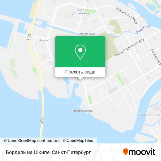 Карта Бордель на Шкипе