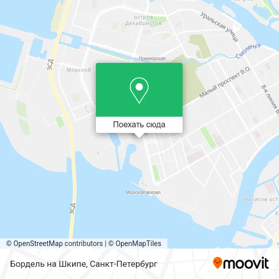 Карта Бордель на Шкипе