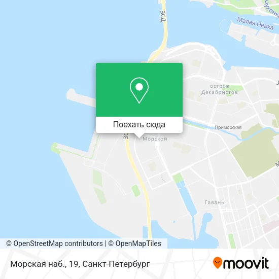 Карта Морская наб., 19