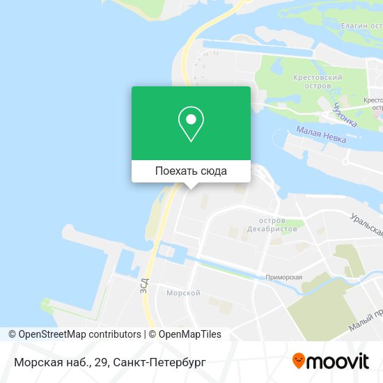 Карта Морская наб., 29