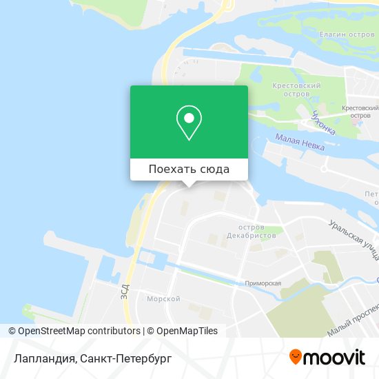Карта Лапландия
