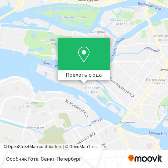 Карта Особняк Гота