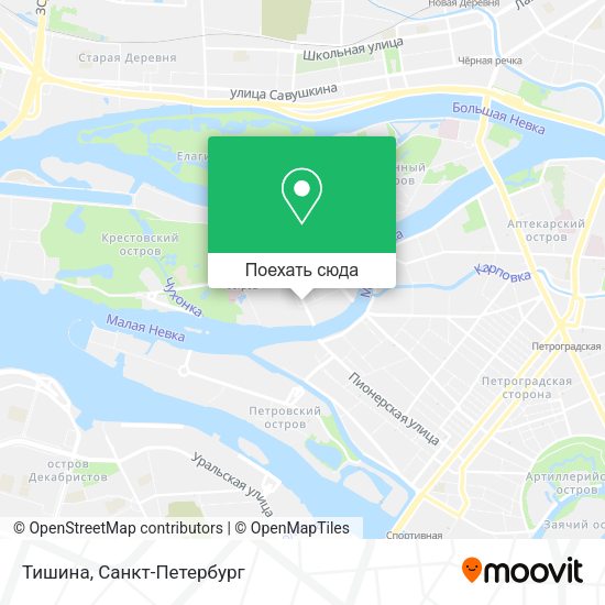 Карта Тишина