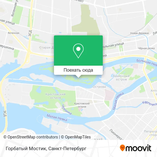 Карта Горбатый Мостик
