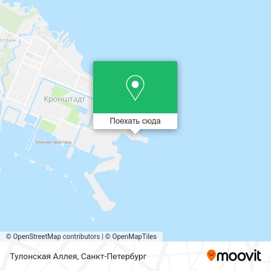 Карта Тулонская Аллея