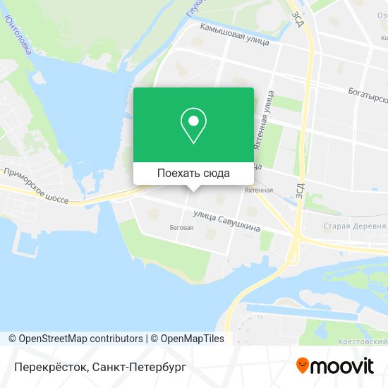 Карта Перекрёсток