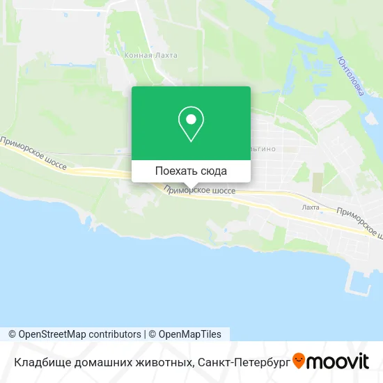 Карта Кладбище домашних животных