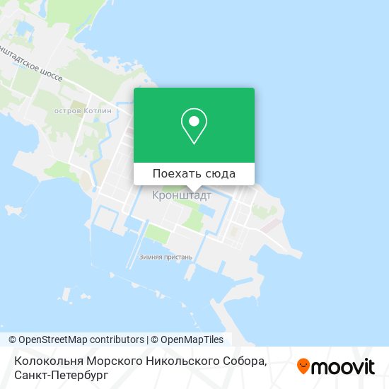 Карта Колокольня Морского Никольского Собора