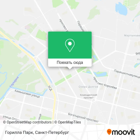Карта Горилла Парк