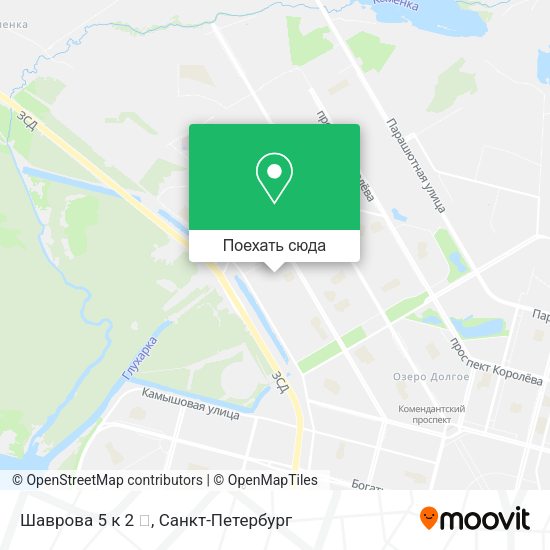 Карта Шаврова 5 к 2 🏢