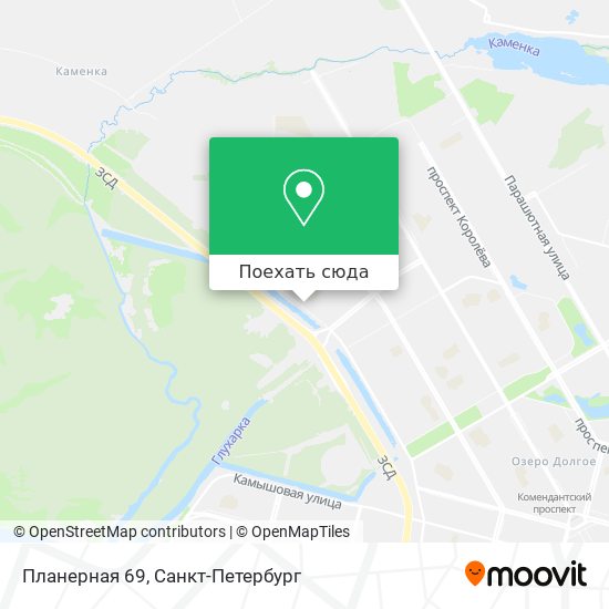 Карта Планерная 69