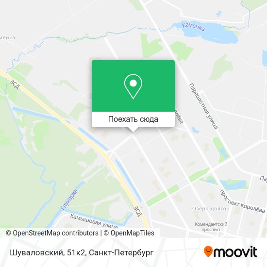 Карта Шуваловский, 51к2