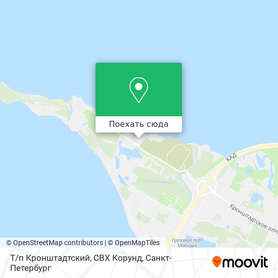 Карта Т/п Кронштадтский, СВХ Корунд