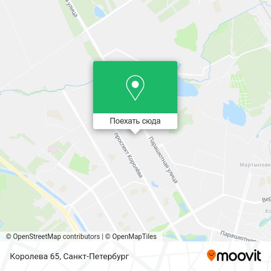 Карта Королева 65