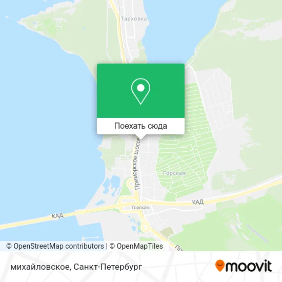 Карта михайловское