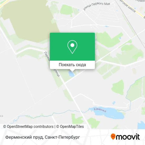 Карта Ферменский пруд