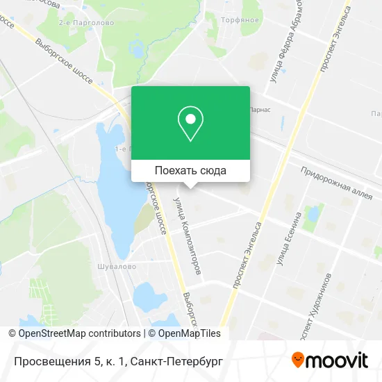 Карта Просвещения 5, к. 1