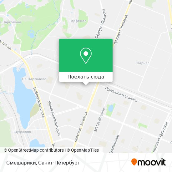 Карта Смешарики