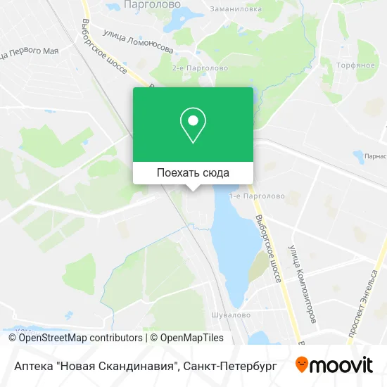 Карта Аптека "Новая Скандинавия"