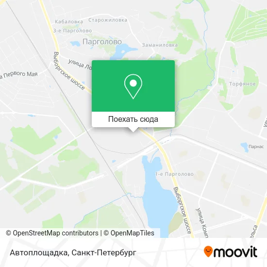 Карта Автоплощадка