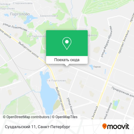 Карта Суздальский 11