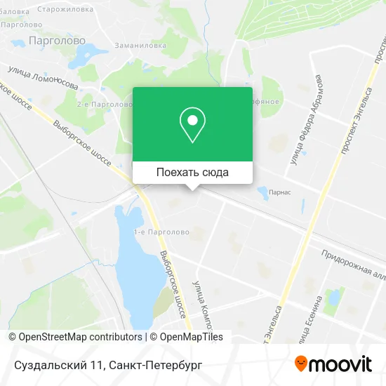 Карта Суздальский 11