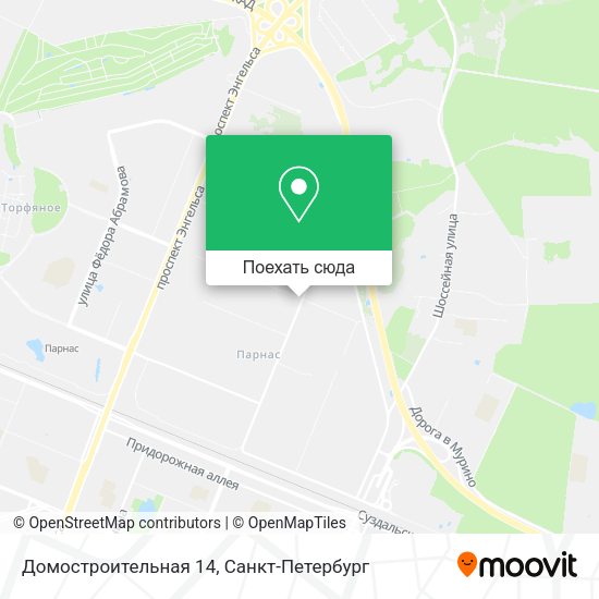 Карта Домостроительная 14