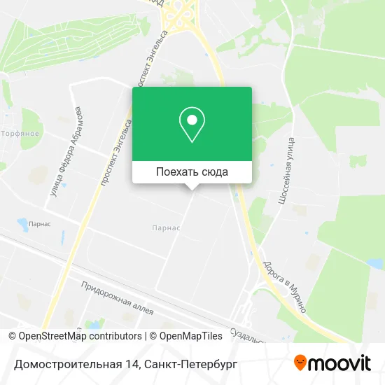 Карта Домостроительная 14