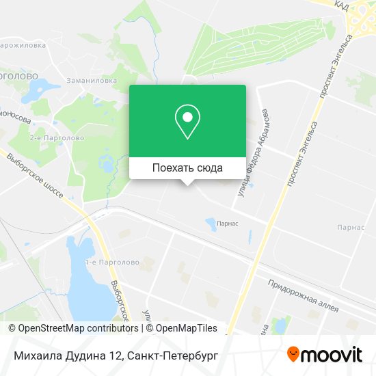 Карта Михаила Дудина 12