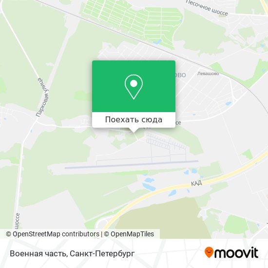 Карта Военная часть