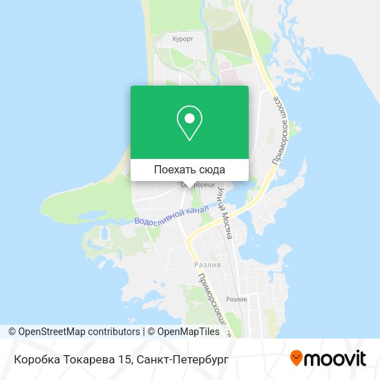 Карта Коробка Токарева 15