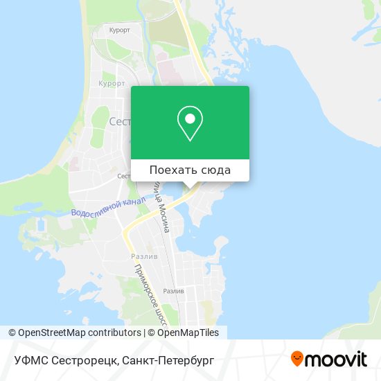 Карта УФМС Сестрорецк