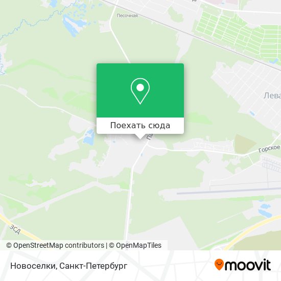 Карта Новоселки