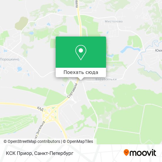 Карта КСК Приор