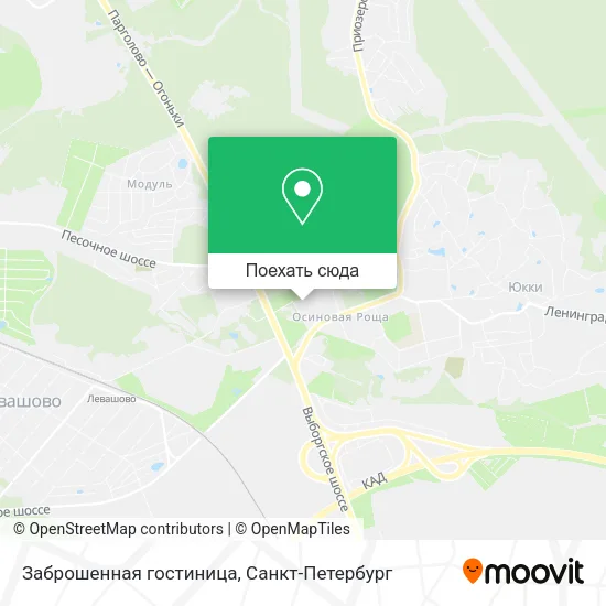 Карта Заброшенная гостиница