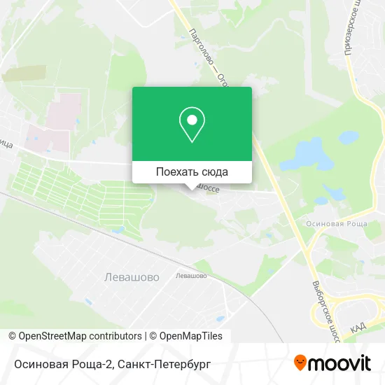 Карта Осиновая Роща-2