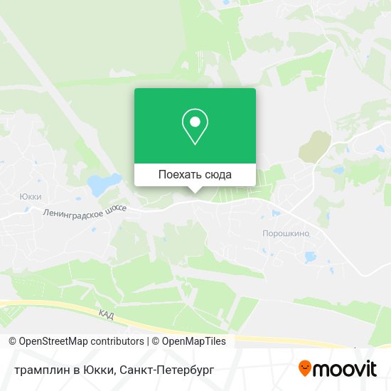 Карта трамплин в Юкки
